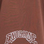 Camiseta oversize estampada