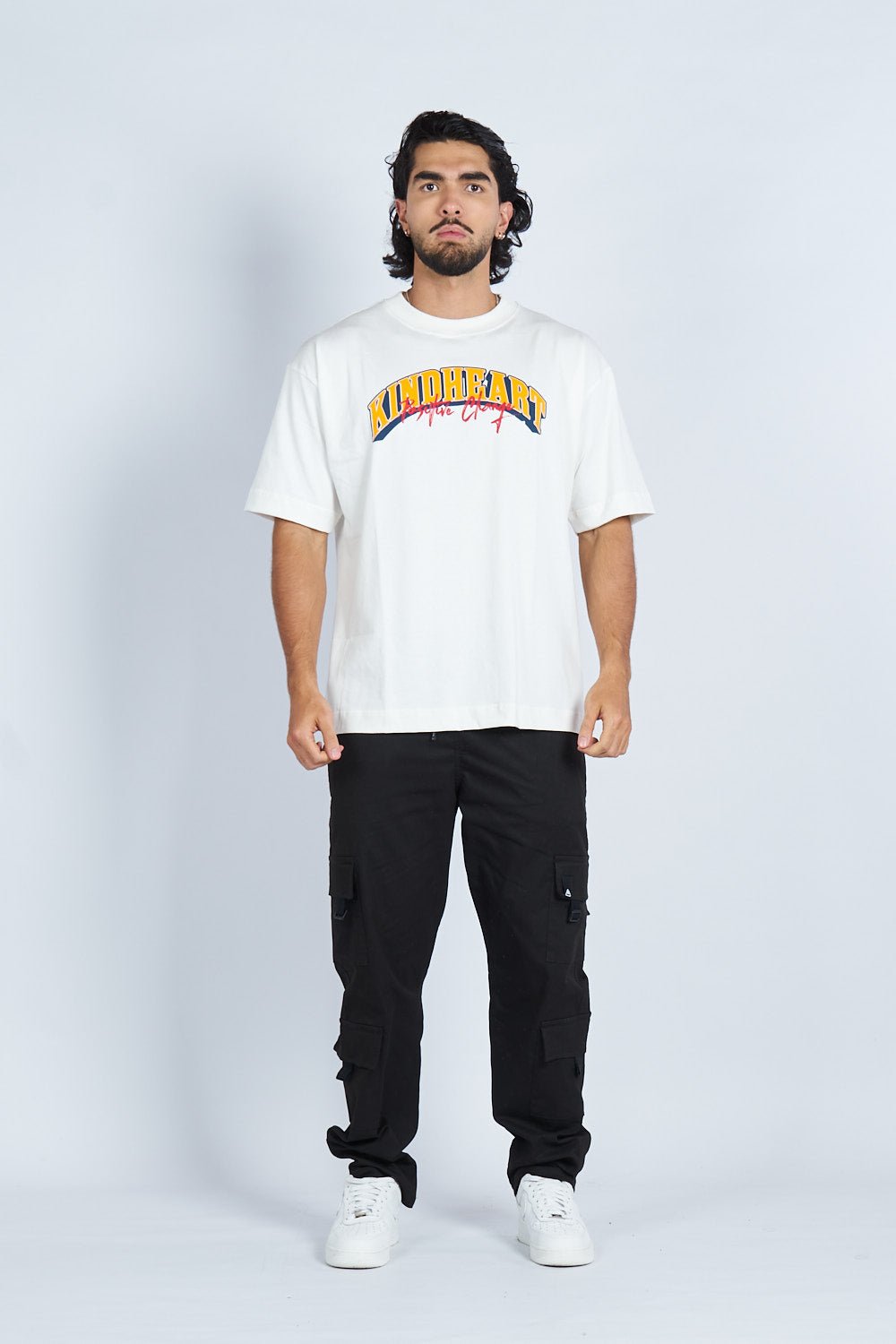 Camiseta oversize estampada