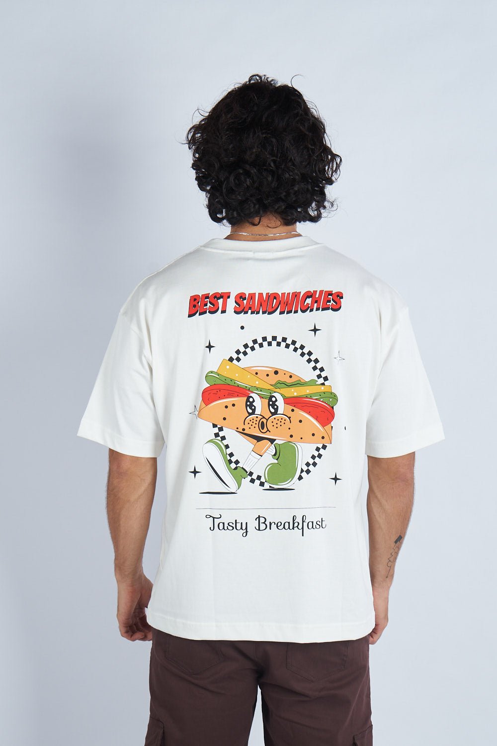 Camiseta oversize estampada Best Sandwiches| DROP 03 |