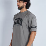 Camiseta oversize estampada CHD Gris | DROP 03 |