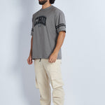 Camiseta oversize estampada CHD Gris | DROP 03 |