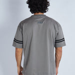 Camiseta oversize estampada CHD Gris | DROP 03 |