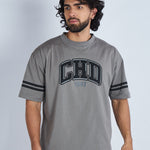 Camiseta oversize estampada CHD Gris | DROP 03 |