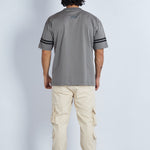 Camiseta oversize estampada CHD Gris | DROP 03 |