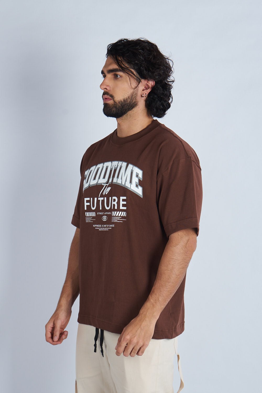 Camiseta oversize estampada Good Time Cafe| DROP 03 |