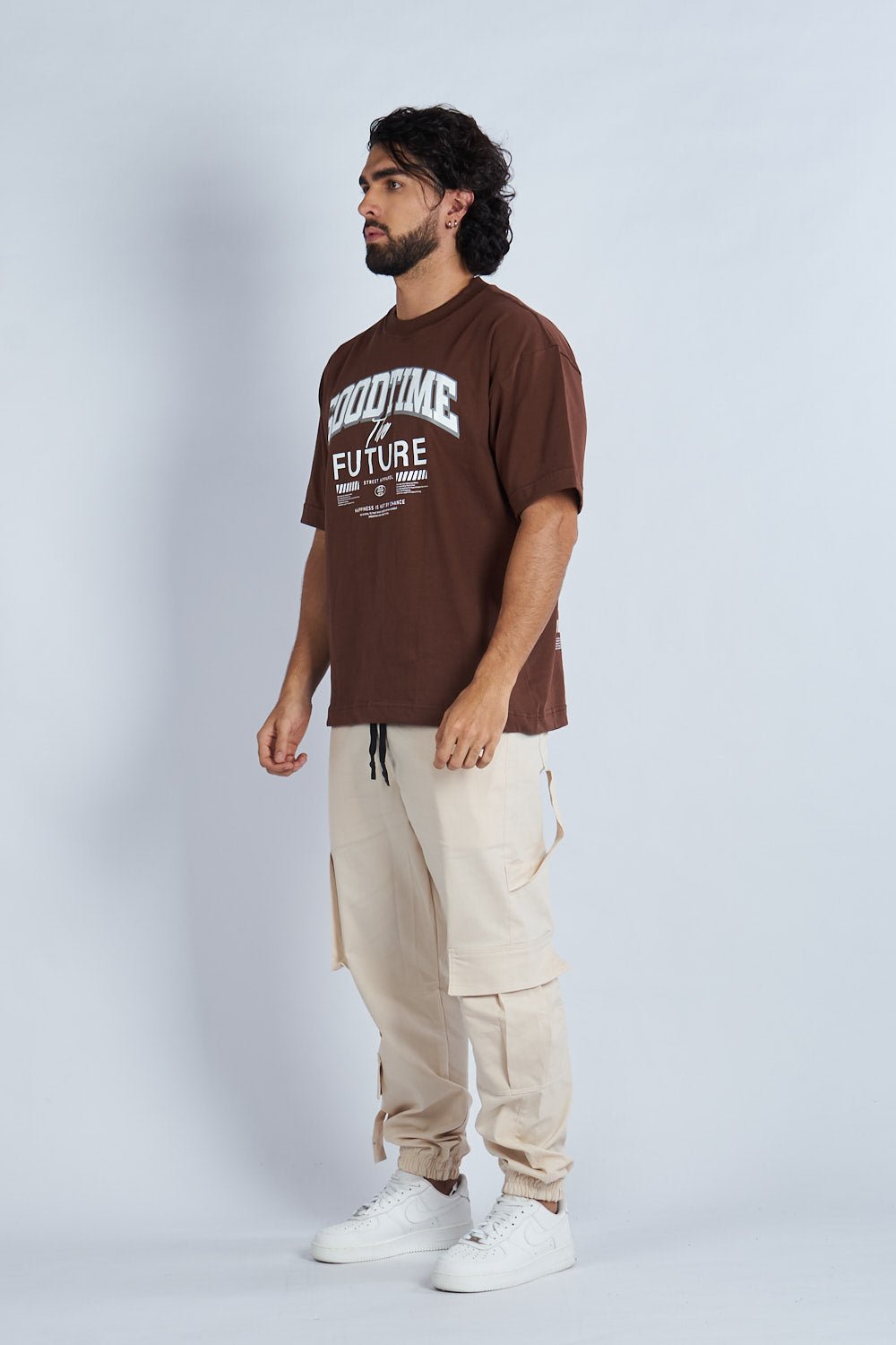 Camiseta oversize estampada Good Time Cafe| DROP 03 |