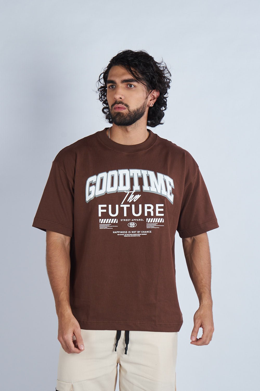 Camiseta oversize estampada Good Time Cafe| DROP 03 |