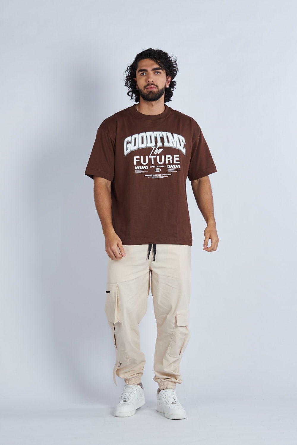 Camiseta oversize estampada Good Time Cafe| DROP 03 |