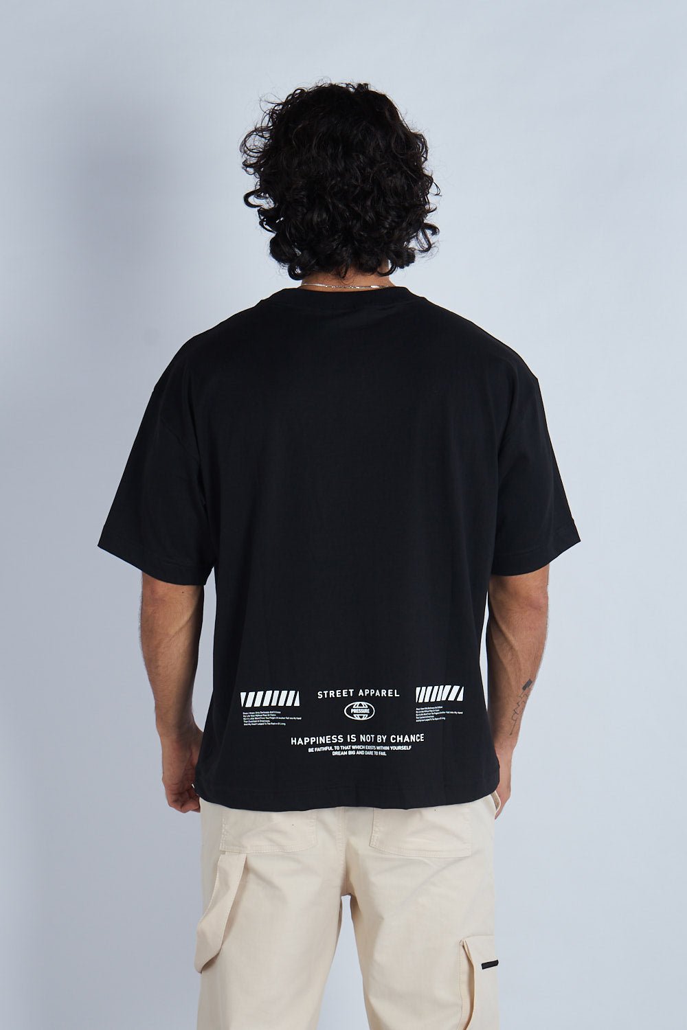 Camiseta oversize estampada Good Time Negro| DROP 03 |