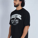 Camiseta oversize estampada Good Time Negro| DROP 03 |