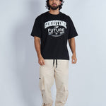 Camiseta oversize estampada Good Time Negro| DROP 03 |