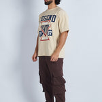 Camiseta oversize estampada Legend Beige | DROP 03 |