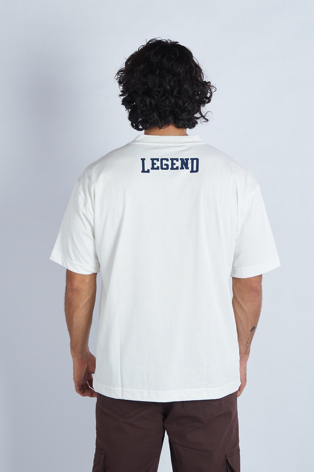 Camiseta oversize estampada Legend Blanco | DROP 03 |