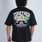 Camiseta oversize estampada Negro | DROP 03 |