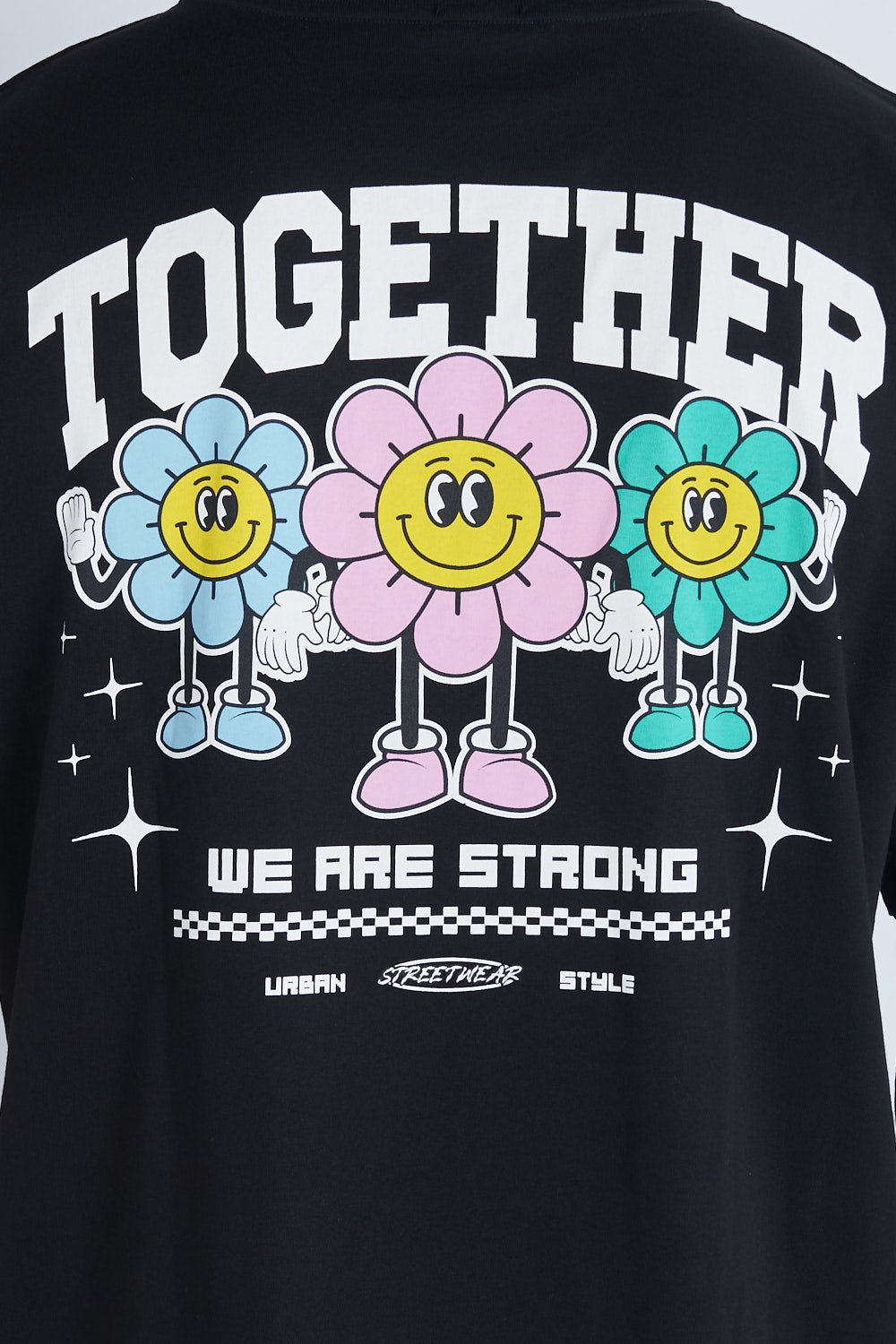 Camiseta oversize estampada Negro | DROP 03 |