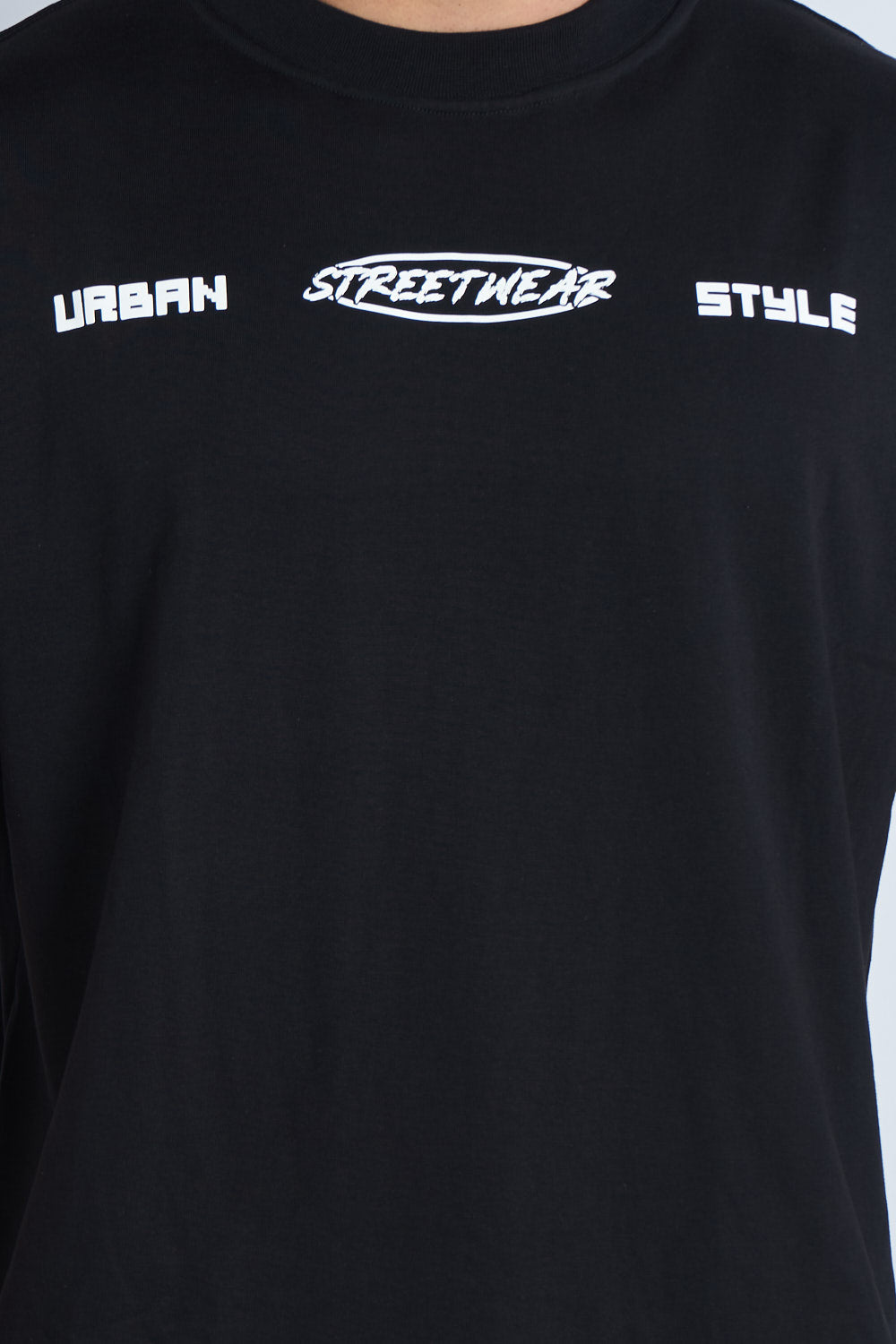 Camiseta oversize estampada Negro | DROP 03 |