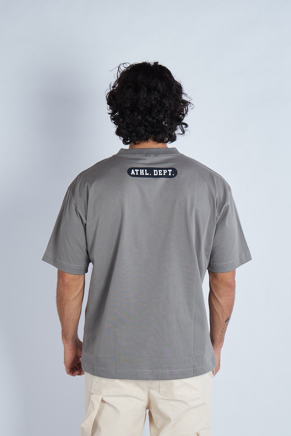 Camiseta oversize estampada New York Gris | DROP 03 |