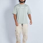 Camiseta oversize estampada Together Gris V | DROP 03 |