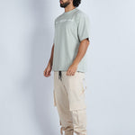 Camiseta oversize estampada Together Gris V | DROP 03 |