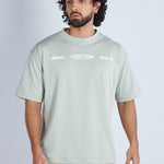 Camiseta oversize estampada Together Gris V | DROP 03 |