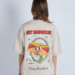 Camiseta oversize estampado Best Sandwiches| DROP 03 |