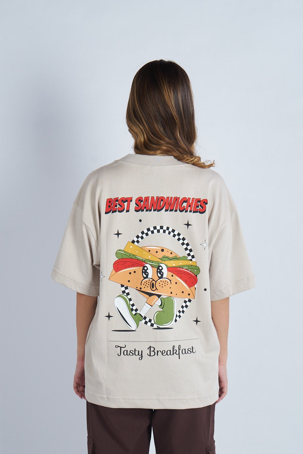 Camiseta oversize estampado Best Sandwiches| DROP 03 |