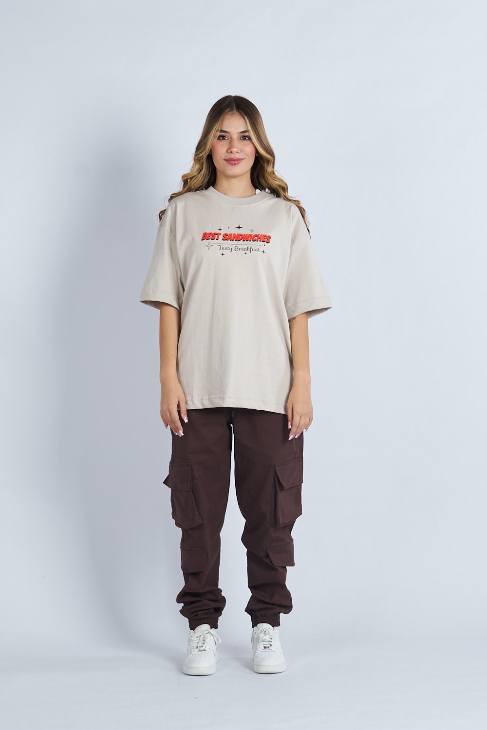Camiseta oversize estampado Best Sandwiches| DROP 03 |