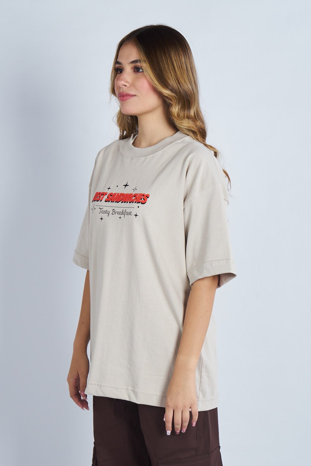 Camiseta oversize estampado Best Sandwiches| DROP 03 |