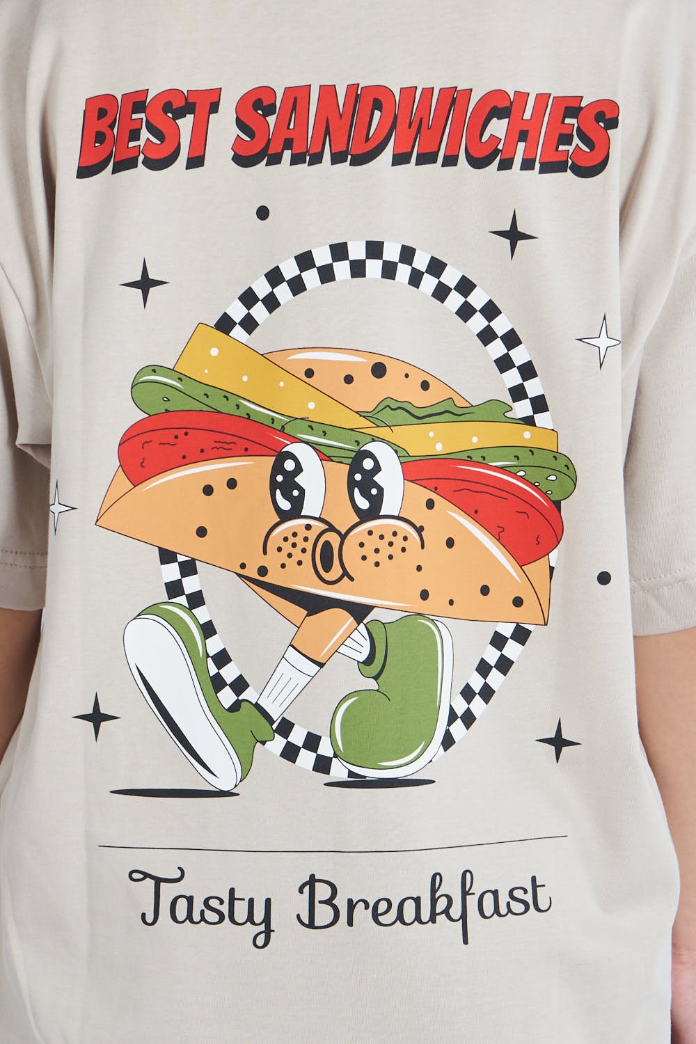 Camiseta oversize estampado Best Sandwiches| DROP 03 |