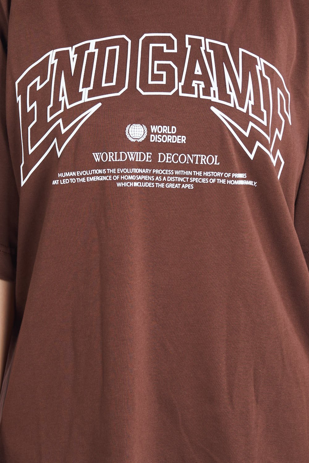 Camiseta oversize estampado ENDGAME | DROP 03 |