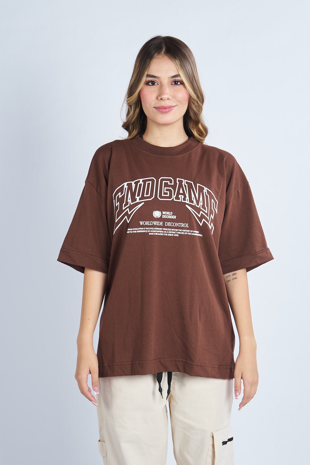 Camiseta oversize estampado ENDGAME | DROP 03 |