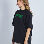 Camiseta oversize estampado Good Things Negro | DROP 03 |
