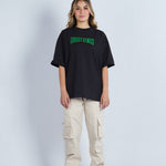 Camiseta oversize estampado Good Things Negro | DROP 03 |