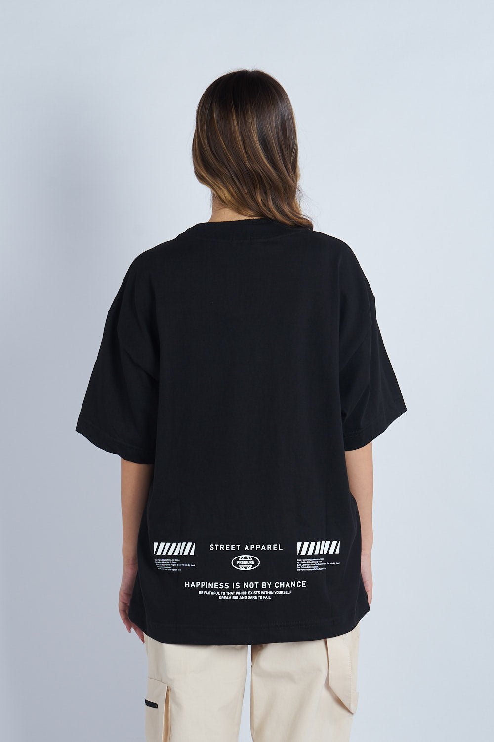 Camiseta oversize estampado Good Time Negro | DROP 03 |