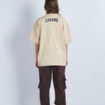 Camiseta oversize estampado Legend Beige | DROP 03 |