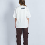 Camiseta oversize estampado Legend Blanco | DROP 03 |