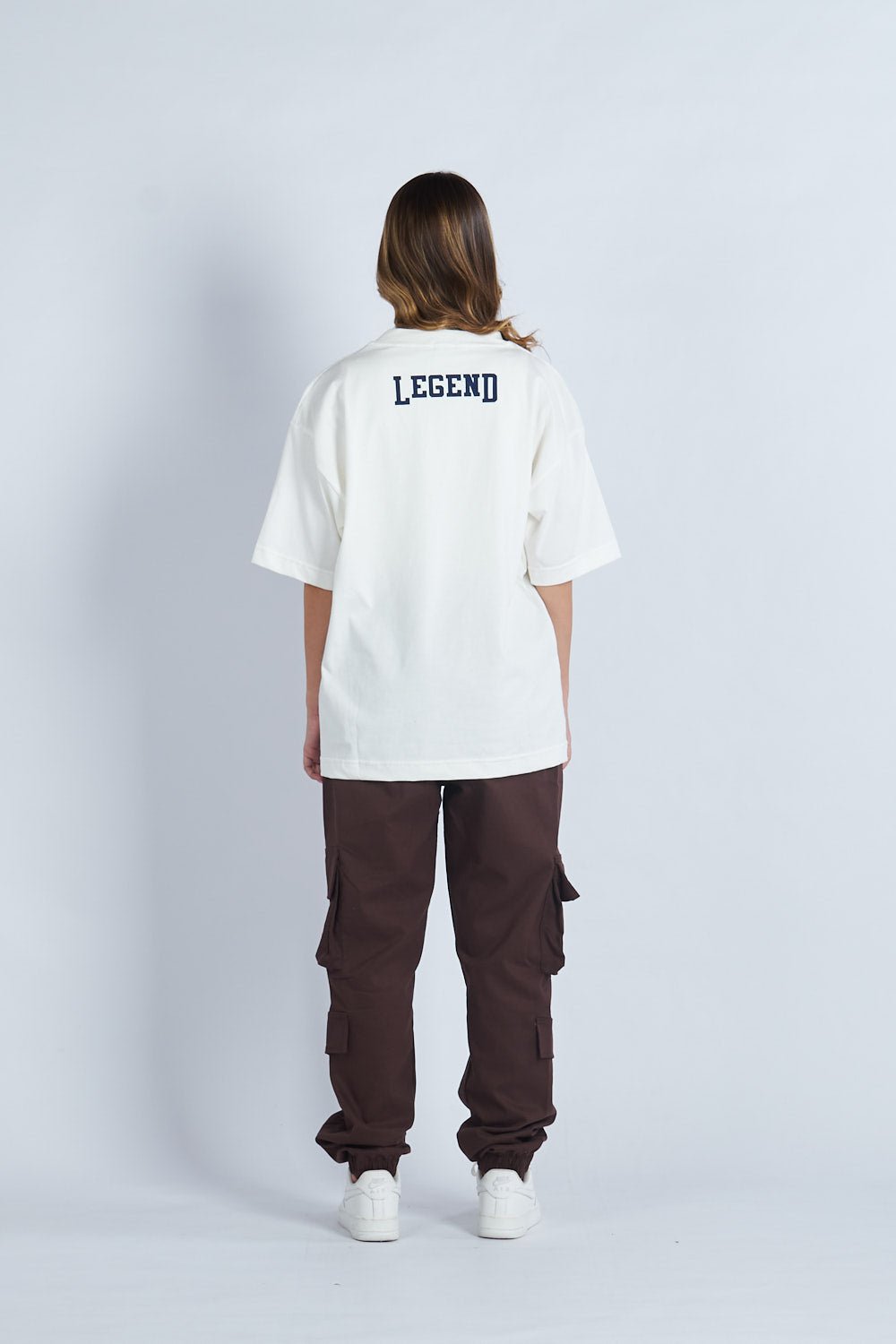 Camiseta oversize estampado Legend Blanco | DROP 03 |