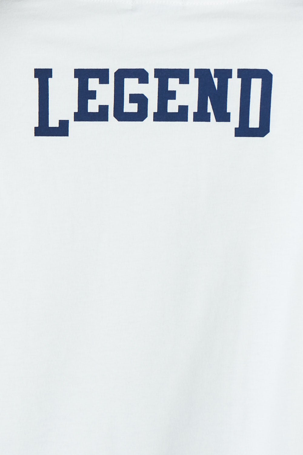 Camiseta oversize estampado Legend Blanco | DROP 03 |