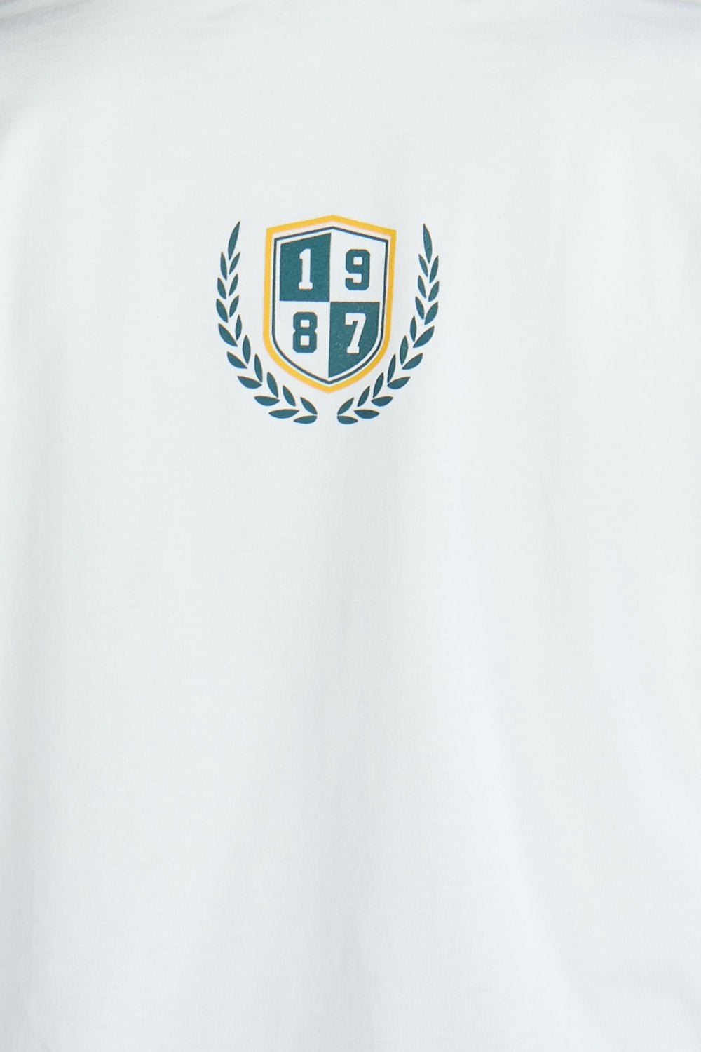 Camiseta oversize estampado New Jersey marfil | DROP 03 |