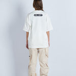 Camiseta oversize estampado New York Blanco| DROP 03 |