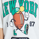 Camiseta oversize estampado New York Blanco| DROP 03 |