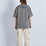 Camiseta oversize estampado New York Gris| DROP 03 |
