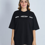 Camiseta oversize estampado Together Negro | DROP 03 |