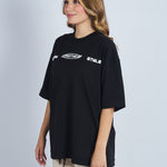 Camiseta oversize estampado Together Negro | DROP 03 |