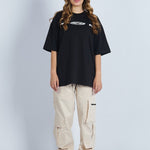 Camiseta oversize estampado Together Negro | DROP 03 |