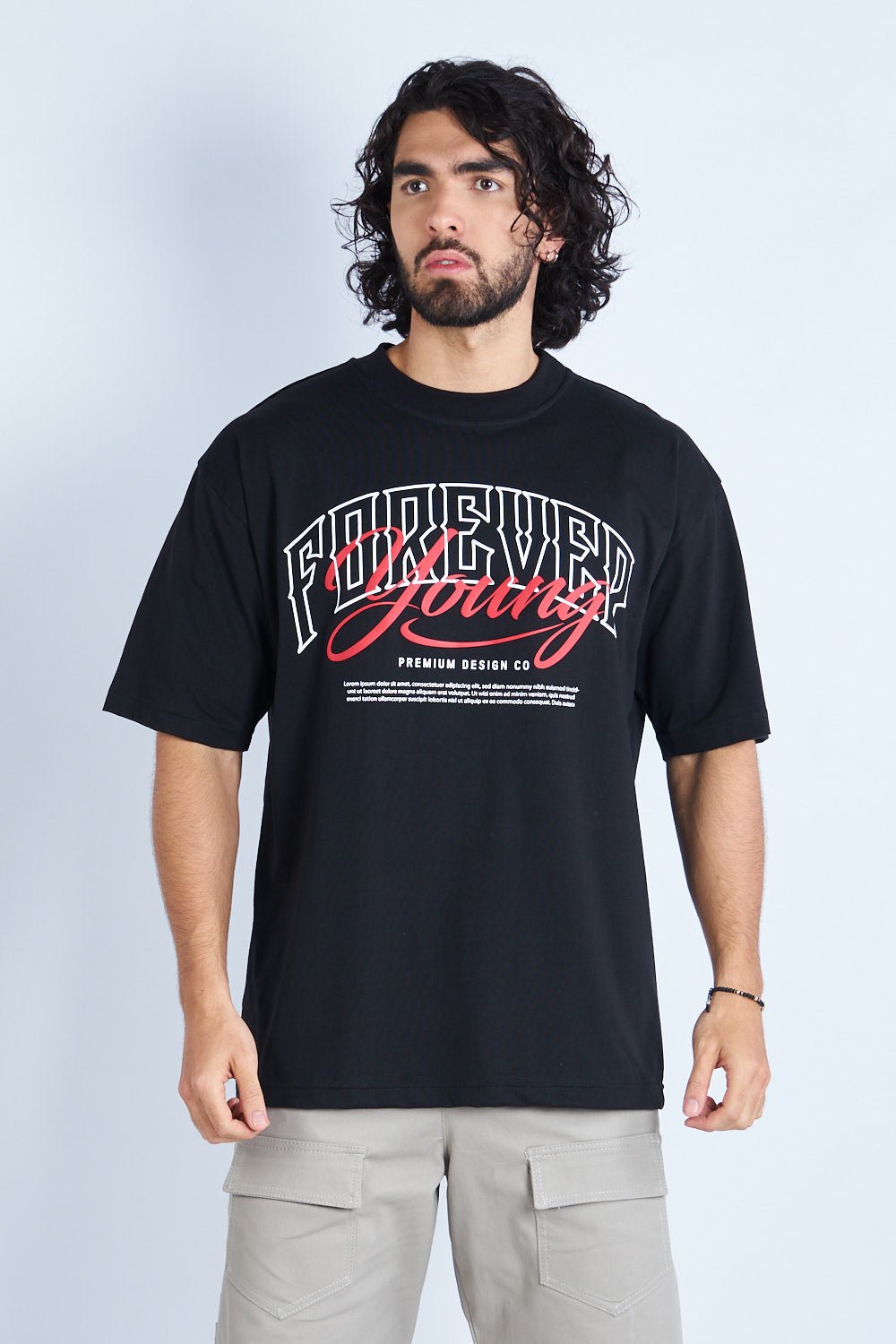 CAMISETA OVERSIZE NEGRA [DROP 0:0]