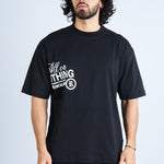 CAMISETA OVERSIZE NEGRA [DROP 0:0]