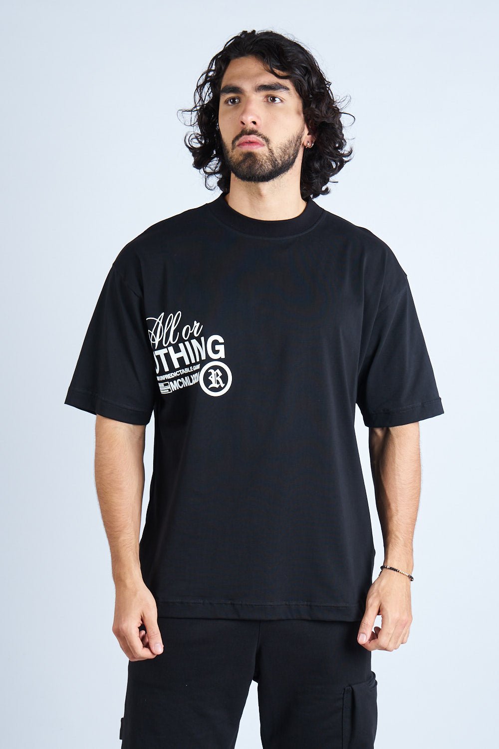 CAMISETA OVERSIZE NEGRA [DROP 0:0]