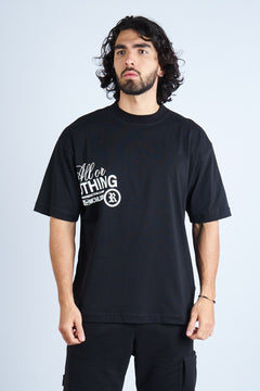 CAMISETA OVERSIZE NEGRA [DROP 0:0]