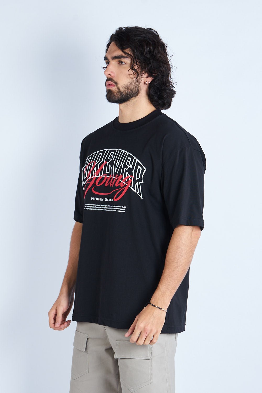 CAMISETA OVERSIZE NEGRA [DROP 0:0]